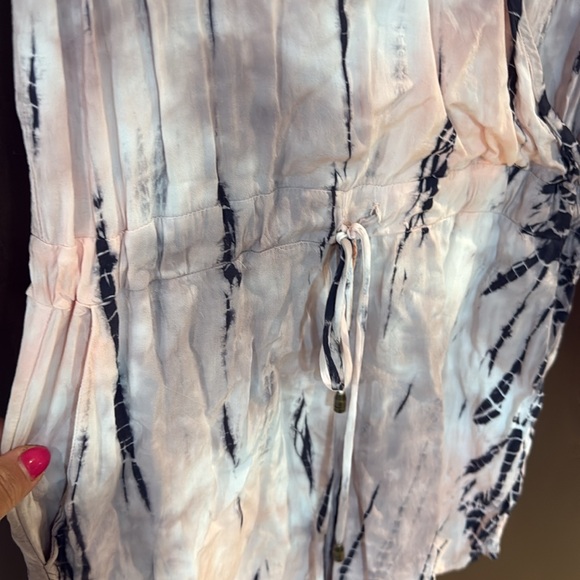 River & Sky sleeveless Tie Dye Boho Romper multicolor Size XS - Picture 2 of 11